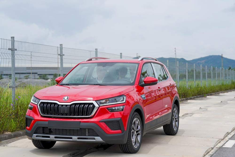 Skoda Kushaq &ndash; Mẫu SUV ch&acirc;u &Acirc;u đầu ti&ecirc;n được sản xuất tại Việt Nam, Bộ trưởng S&eacute;c trực tiếp l&aacute;i thử