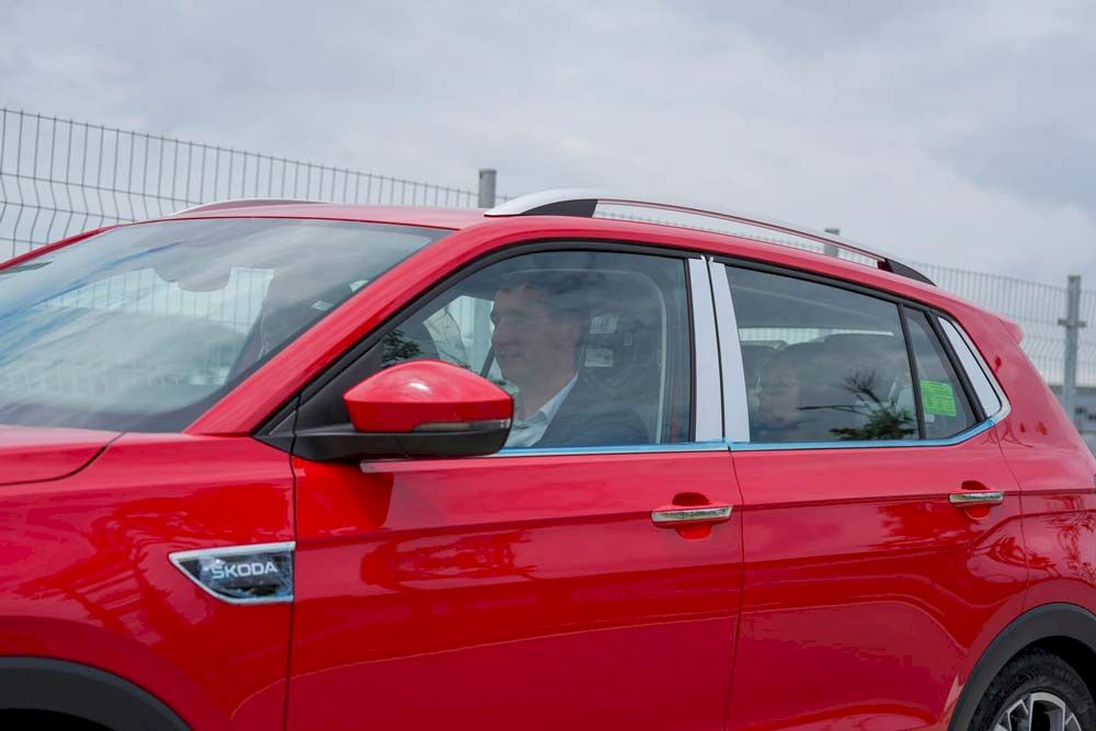 Skoda Kushaq &ndash; Mẫu SUV ch&acirc;u &Acirc;u đầu ti&ecirc;n được sản xuất tại Việt Nam, Bộ trưởng S&eacute;c trực tiếp l&aacute;i thử