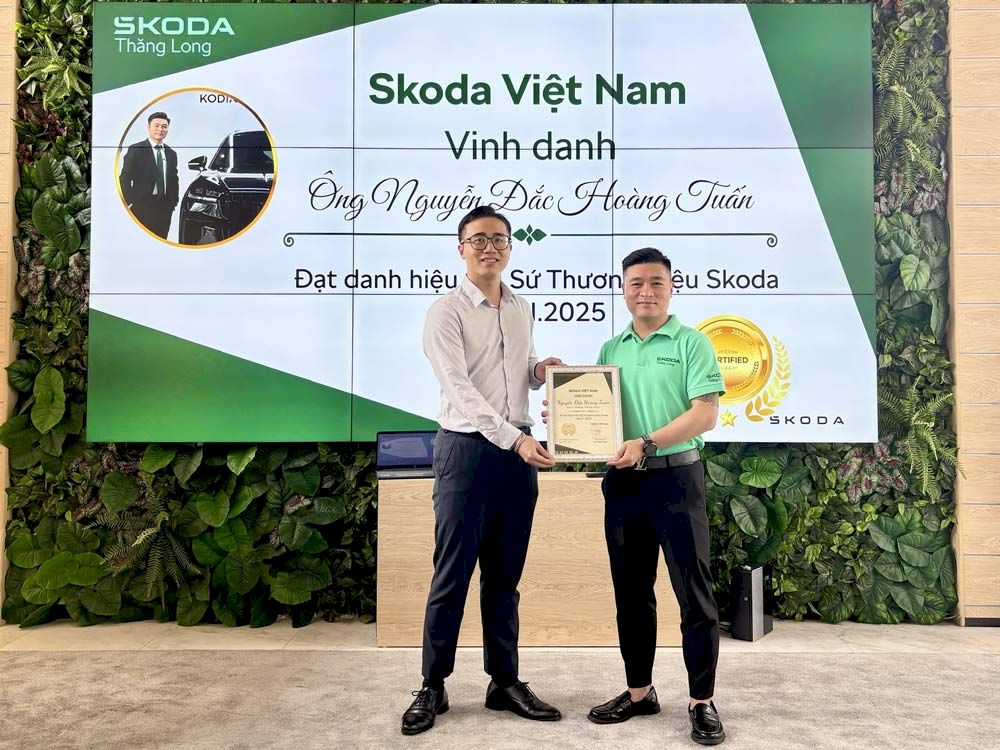 Skoda Thăng Long : Lễ Vinh Danh Đại Sứ Thương Hiệu Skoda Quý II-2025