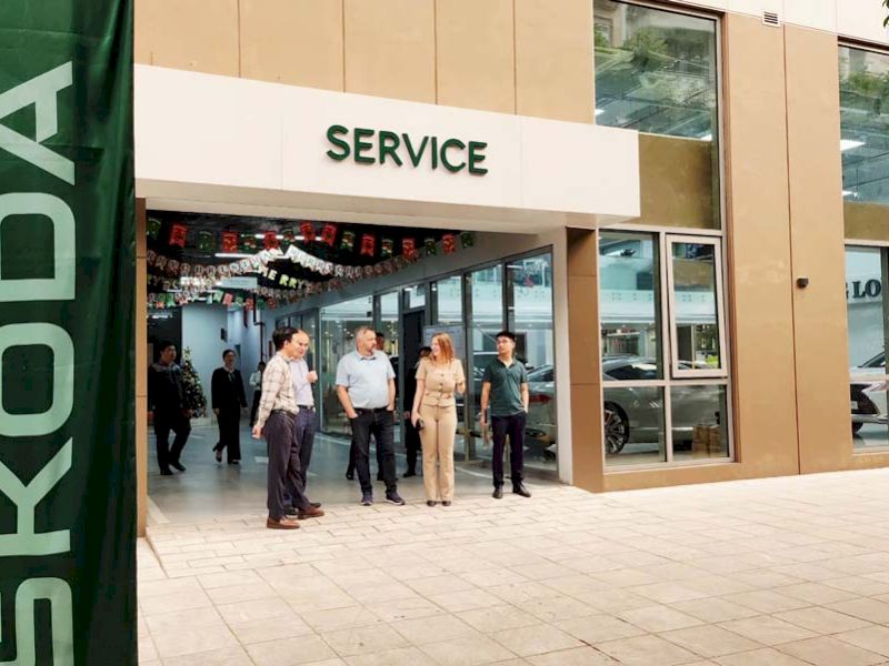 Chuyên gia Skoda Auto thăm xưởng Dịch vụ Skoda Thăng Long