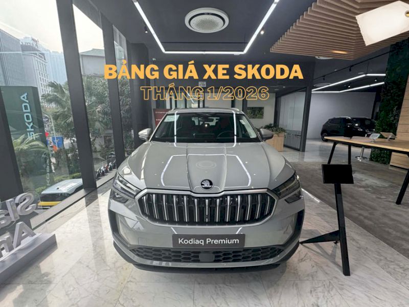 Khuyến mãi Skoda tháng 1 tại Hà Nội | Ưu đãi lớn tại Skoda Thăng Long