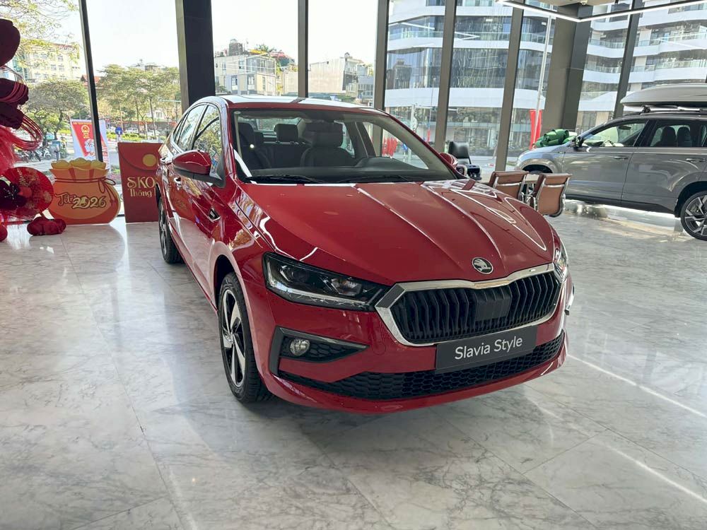 Skoda Slavia ưu đ&atilde;i lớn th&aacute;ng 3/2026 &ndash; Cơ hội sở hữu sedan ch&acirc;u &Acirc;u với gi&aacute; hấp dẫn