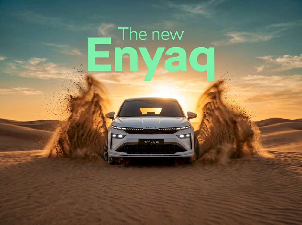 Skoda Enyaq 2026 ra mắt: Nâng cấp công nghệ, thêm V2L & Digital Key