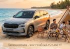 Giá xe Skoda Kodiaq tháng 6/2026: SUV 7 chỗ Châu Âu từ 1,450 tỷ đồng